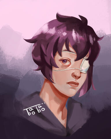@starry_flower 's OC painting